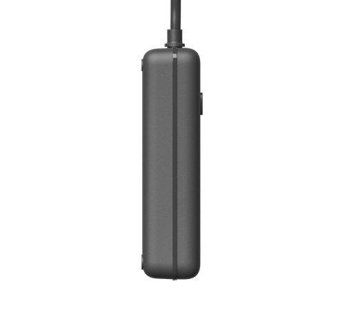 Удлинитель с сетевым фильтром 3х3м 10А 4USB + 2USBC 2500Вт ПВС 3х1 прямоуг. черн. КОСМОС FKsm3m-3gPF(B)USB