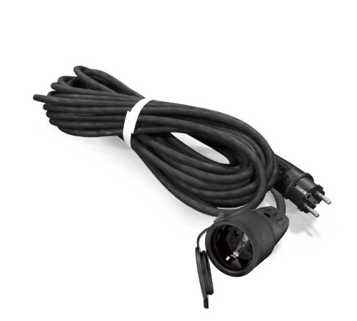 Удлинитель-шнур 1х20м с заземл. 16А IP44 УШ-16 КГ 3х1.5 с защ. крышкой каучук UNIVersal 964U-7002