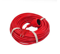 Удлинитель-шнур 1х40м с заземл. 10А IP20 2.2кВт ПВС 3х1 DOMTOK 2506