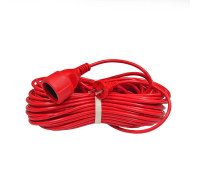 Удлинитель-шнур 1х30м без заземл. 10А IP20 2.2кВт ПВС 2х1 DOMTOK 2490