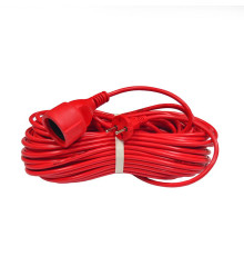 Удлинитель-шнур 1х30м без заземл. 10А IP20 2.2кВт ПВС 2х1 DOMTOK 2490