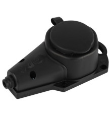 Колодка ЭРА KX-1e-B-IP44 каучуковая с заземлением 1 розетка 16A IP44 черн. Эра Б0068402