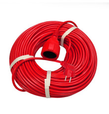 Удлинитель-шнур 1х50м с заземл. 10А IP20 2.2кВт ПВС 3х1 DOMTOK 2495