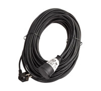 Удлинитель-шнур 1х50м 10А IP44 3500Вт 220-350В КГ 2х1.0мм каучук КОСМОС YSHKsm50m-1g(10A)KG