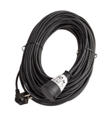 Удлинитель-шнур 1х50м 10А IP44 3500Вт 220-350В КГ 2х1.0мм каучук КОСМОС YSHKsm50m-1g(10A)KG