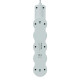 Удлинитель 3х3м с заземл. 10А IP20 USB 2500Вт 220В ПВС 3х1 с выкл. бел. КОСМОС YKsm3m4g-Z-VU10А-W