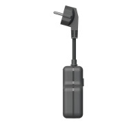 Удлинитель с сетевым фильтром 3х0.3м 10А 2USB + 1USBC 2500Вт ПВС 3х1 компакт черн. КОСМОС FRKsm0.3m-3g(B)USB