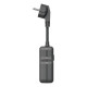 Удлинитель с сетевым фильтром 3х0.3м 10А 2USB + 1USBC 2500Вт ПВС 3х1 компакт черн. КОСМОС FRKsm0.3m-3g(B)USB