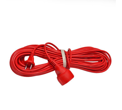 Удлинитель-шнур 1х20м без заземл. 10А IP20 2.2кВт ПВС 2х1 DOMTOK 2489