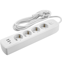 Удлинитель 90 842 OPE-USB-04-300-ESC-3x1 ОНЛАЙТ 90842