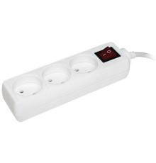 Удлинитель 3х5м без заземл. 10А IP20 У3К 2P 250В 2х0.75 с выкл. IEK WYP10-06-03-05-K-N