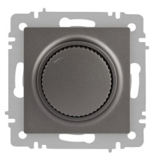 Светорегулятор Accent 6-401-09 поворотный 600Вт 230В IP20 СУ титан Intro Б0063685