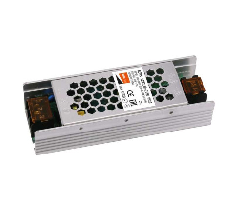 Блок питания для светодиодной ленты 25Вт 2.1А 12В IP20 BSPS метал. JazzWay 3329341A