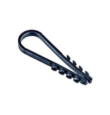 Дюбель-хомут PCD-R 11-18-55-100BL для круглого кабеля PA6.6 черн. (уп.100шт) JazzWay 5054868