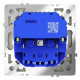 Розетка 1-м СП S70 16А с USB A+A с заземл. защ. шторки механизм сталь Voltum VLS040405