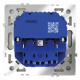 Розетка 1-м СП S70 16А с USB A+С с заземл. защ. шторки механизм сталь Voltum VLS040505