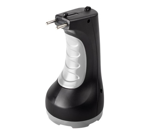 Фонарь аккумуляторный ручной AccuF2-L5W-bk SMD 5Вт 185лм IP20 2 режима: яркий/эконом аккум. 1.6А.ч выдвижная вилка индикатор зарядки ремешок черн. ФАZА 2857170