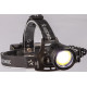 Фонарь налобный аккум. 10Вт P50 LED/Li-ion18650 2х1000мА.ч алюм. КОСМОС (KOC855Lit)