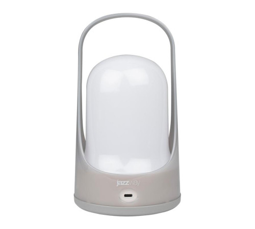 Фонарь Accu5-L60-gy 60SMDх0.5Вт 220лм/350лм/650лм 8000К-9000К (Li-ion аккумулятор 3.7В 18650 3600мАч) диммер IP20 сер. JazzWay 5058323