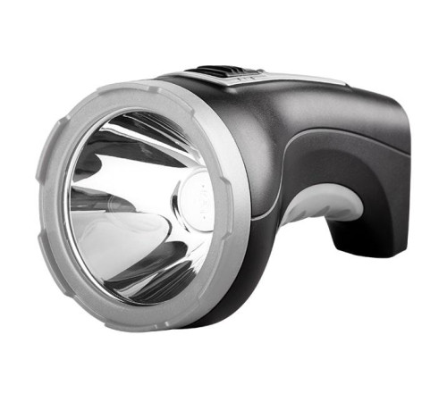 Фонарь аккумуляторный ручной AccuF2-L5W-bk SMD 5Вт 185лм IP20 2 режима: яркий/эконом аккум. 1.6А.ч выдвижная вилка индикатор зарядки ремешок черн. ФАZА 2857170