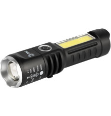 Фонарь светодиодный UA-403 универсальный аккумуляторный 5Вт LED+3Вт COB оптический Zoom 4 режима USB type-C Эра Б0069805