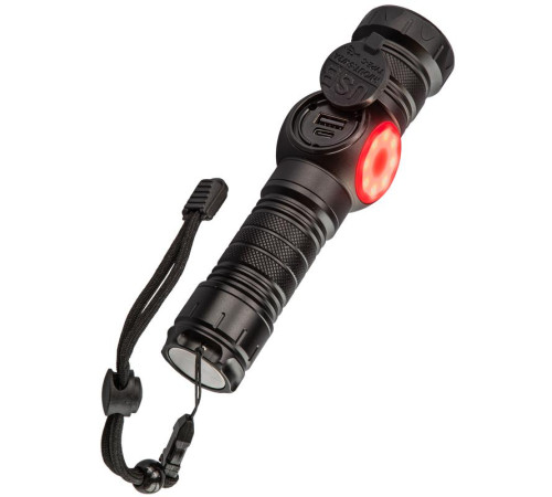Фонарь аккумуляторный ручной 10Вт LaserLED Li-ion 26650 3000мА.ч с магнитом алюм. КОСМОС KOC812Lit