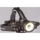 Фонарь налобный аккум. 10Вт P50 LED/Li-ion18650 2х1000мА.ч алюм. КОСМОС (KOC855Lit)