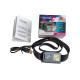 Фонарь налобный 2х2Вт XPG 3х1Вт SMD/Li-po1200мА.ч ABS пластик магниты и крюк КОСМОС (KOC850Lit)
