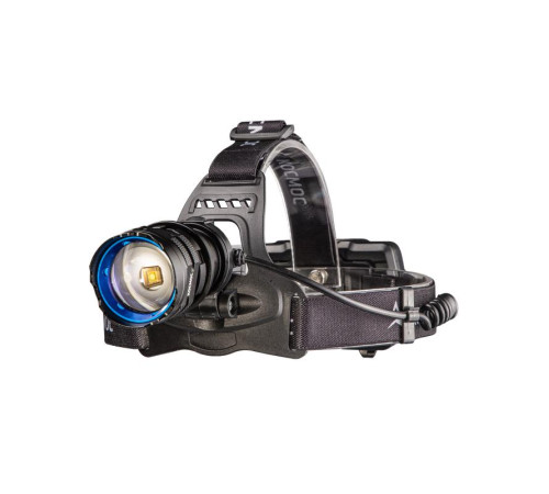Фонарь налобный аккум. 10Вт Laser LED/Li-ion18650 3х1200мА.ч алюм. КОСМОС (KOC854Lit)
