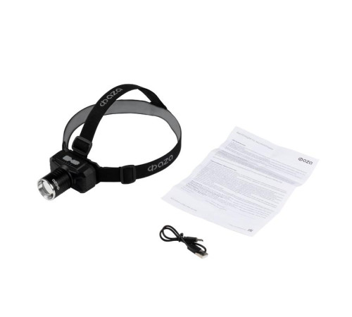 Фонарь аккумуляторный налобный ФАZА AccuFH2 -L10WZ 10Вт 5500-6500К (ZOOM 4режима) IP42 ФАZА 5061545
