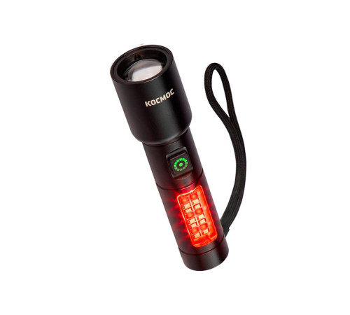 Фонарь ручной аккум. 10Вт LaserLED/широк.cвет/Li-ion 1200мА.ч алюм. КОСМОС (KOC134Lit)