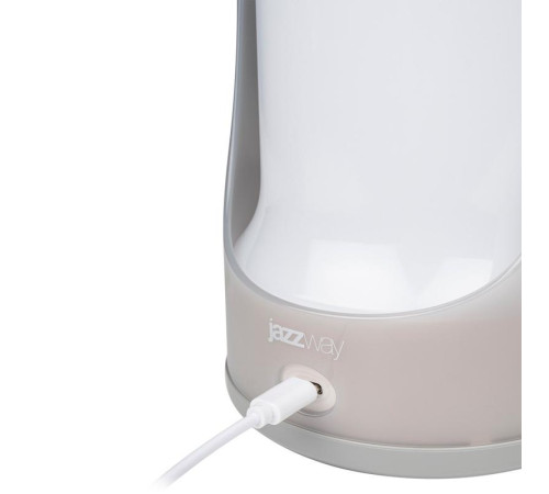 Фонарь Accu5-L60-gy 60SMDх0.5Вт 220лм/350лм/650лм 8000К-9000К (Li-ion аккумулятор 3.7В 18650 3600мАч) диммер IP20 сер. JazzWay 5058323