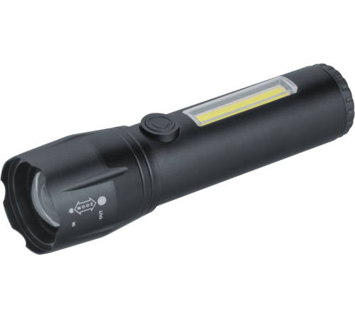 Фонарь светодиодный ручной 95 695 NPT-CM19-ACCU алюм.3 реж 1LED 3Вт+8COB 3Вт Li-ion 3.7В NAVIGATOR 95695