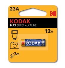 Элемент питания алкалиновый A23/MN21/8LR932 12В MAX SUPER Alkaline (блист. 1шт) KODAK Б0017778