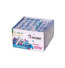 Элемент питания алкалиновый AA/LR6 AAA/LR03 (уп.48шт) КОСМОС KOCLR620BOX
