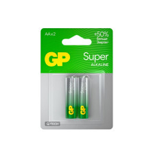 Элемент питания алкалиновый AA/LR6 1.5В Super Alkaline G-Tech (блист.2шт) GP 1223