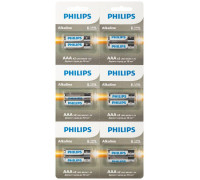 Элемент питания алкалиновый AAA/LR03 1.5В Entry отрывной набор (блист. 12шт) Philips Б0064646