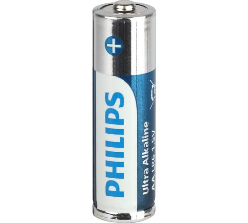 Элемент питания алкалиновый AA/LR6 1.5В Ultra (уп.2шт) Philips Б0064675