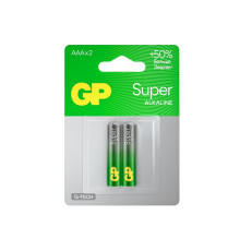 Элемент питания алкалиновый AAA/LR03 1.5В Super Alkaline G-Tech (блист.2шт) GP 1221