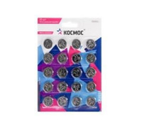 Элемент питания литиевый CR2032 20хBL (уп.20шт) КОСМОС KOC2032BL20