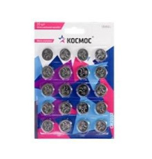 Элемент питания литиевый CR2032 20хBL (уп.20шт) КОСМОС KOC2032BL20