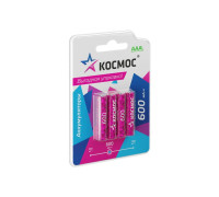 Аккумулятор AAA/LR03 NI-MN 600мА.ч BP-4 (блист.4шт) КОСМОС KOCR03NIMH600mAh4BL