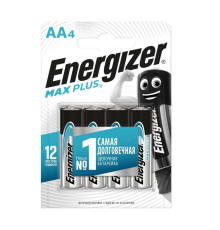 Элемент питания алкалиновый AA/LR6/316 Max Plus BL4 (блист.4шт) Energizer 696142