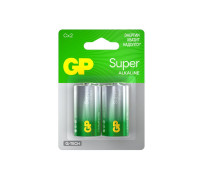 Элемент питания алкалиновый C/LR14 1.5В Super Alkaline G-Tech (блист.2шт) GP 1226