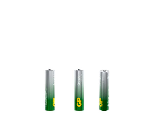Элемент питания алкалиновый AAA/LR03 1.5В Super Alkaline G-Tech (блист.2шт) GP 1221