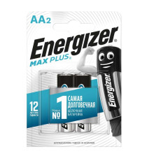 Элемент питания алкалиновый AA/LR6/316 Max Plus BL2 (блист.2шт) Energizer 696141
