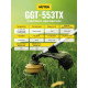Триммер бензиновый GGT-553TX HUTER 70/2/55