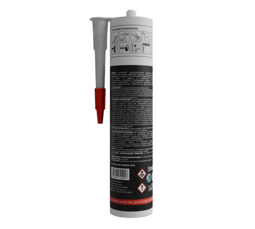 Герметик огнестойкий монтажный акриловый EI240 FIREFORT (310мл) KM-FF-G-310 КМ LO52676