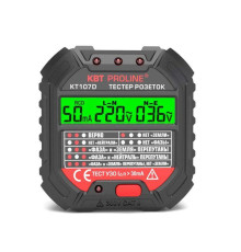 Тестер розеток и УЗО КТ 107D PROLINE КВТ 86321