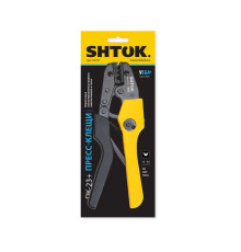 Пресс-клещи ПК-23+ матрица профиль клиновидный 0.5-10.0кв.мм (03707) SHTOK 376214
